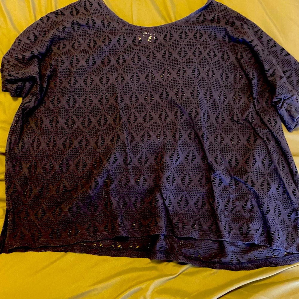 Old Navy XXL Navy knit shirt